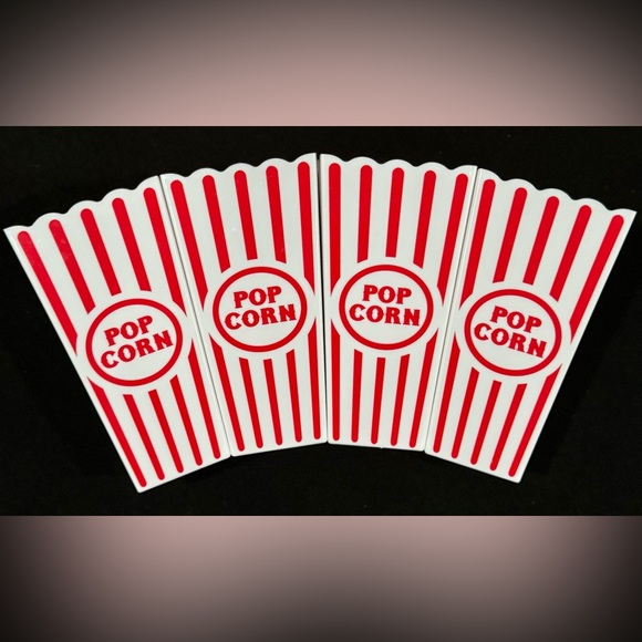 Popcorn Containers 4 Pack - Picture 5 of 5